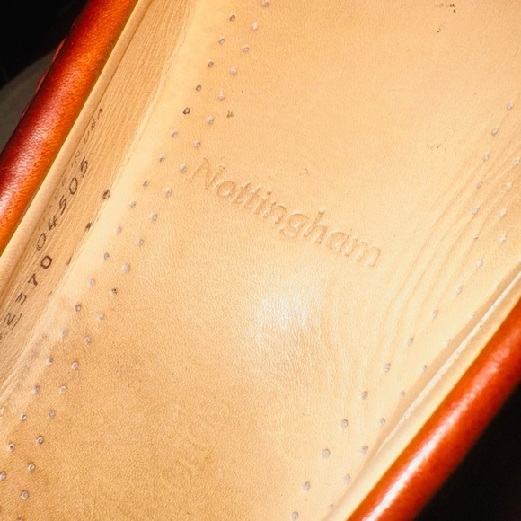 Allen Edmonds Brown and Black Leather Loafers - Picture 15 of 16